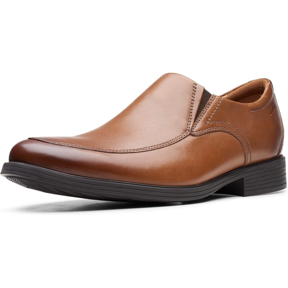 Men's Brown Slip On Leather Shoes